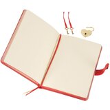  DNEVNIK S KLJUČEM ČISTI 160L HUSH-HUSH MARKER METALIK CRVENI 4403 | shoptok.hr