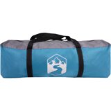 vidaXL Šator za spremanje bicikala s krovom s pohranom Plava 256 x 222 x 182 cm | shoptok.hr
