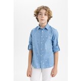 Defacto Boys Polo Neck Long Sleeve Shirt | ePonuda.com