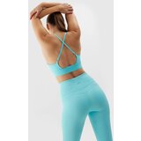 4f Women's Low Support Sports Bra - Blue Cene