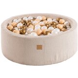 MeowBaby Krem korduro bazen s lopticama ø 90x30 cm Montessori - Cijene