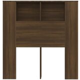  Uzglavlje s ormarićem boja smeđeg hrasta 100 x 18,5 x 102,5 cm | Eponuda.ba