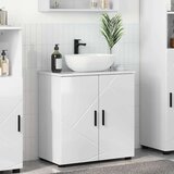 vidaXL Kupaonski ormar s policom Visoko sjajno bijela 61 x 35 x 64 cm | shoptok.hr