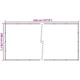  Mreža za prikolicu HDPE 2 x 3,5 m crna | shoptok.hr