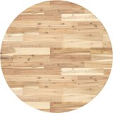  Okrugla stolna ploča Ø 90 x 2 cm od masivnog bagremovog drva | shoptok.hr
