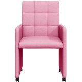 vidaXL Trpezarijske stolice 2 pcs Ružičasta 58 x 65 x 94 cm tkanina | shoptok.hr