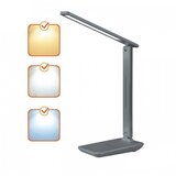  LED prigušiva stona lampa NOBLITE N LED/7W/230V 3000/4000/6500K siva | Eponuda.com