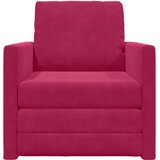 Krevet na razvlačenje Vinska crvena 74 x 77 x 81 cm Baršun | Eponuda.com