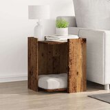  Kutija za mačji pijesak boja drva 42x42x51 cm konstruirano drvo | shoptok.hr