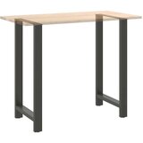  Noge stolića za kavu antracit 2 kom 60x(110-111) cm čelik | shoptok.hr