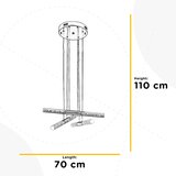 Lesnina XXXL VISEČA NIHALNA LED-SVETILKA BUBBLES 4000 K | Shoptok.si