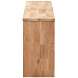  Klupa za pohranu cipela od masivne orahovine 94 x 20 x 38 cm | Eponuda.com