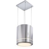 Klarstein Tron Ambience, otočna napa, Ø 38 cm, recirkulacija 540 m³/h, LED, nehrđajući čelik | shoptok.hr