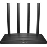 Tp-link bežični ruter ARCHER C6 Wi-Fi AC1200 867Mbps 300Mbps 1xGWAN 4xGLAN 4 antene crna | Eponuda.ba