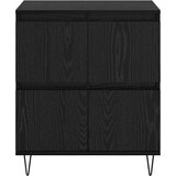 vidaXL Komode 2 pcs Crni hrast 120 x 35 x 70 cm Konstruirano drvo | shoptok.hr