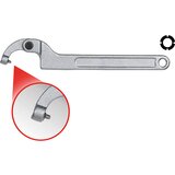 Ks Tools Zgibni kavljast ključ z zatičem, metrična izvedba, 50 - 80 mm | Shoptok.si