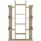 vidaXL ormarić za knjige boja hrasta sonome 86 x 25,5 x 140 cm iverica | shoptok.hr