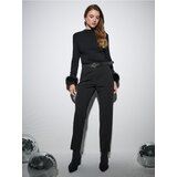 Sinsay Hlače straight fit s remenom | shoptok.hr