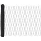  Heksagonalna ograda 1,4 x 25 m PVC Siva | shoptok.hr