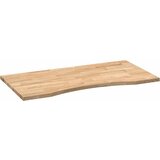  Ploča za radni stol 100x50x2,5cm netretirane masivne hrastovine | shoptok.hr
