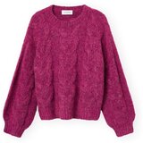 Compania Fantastica Puloverji COMPAÑIA FANTÁSTICA Knit 10286 - Fuchsia Rožnata Cene