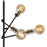  ONLI - Visilica na sajli CROSS 6xE27/22W/230V crna/mesing | Eponuda.com