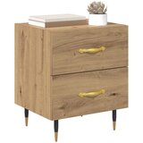  Noćni ormar s ladicama Umjetnički hrast 40 x 35 x 47,5 cm | Eponuda.com