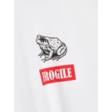 Sinsay Pamučna majica s printom žabe | shoptok.hr