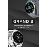 Forever Grand 2 SW-710 Silver pametni sat 1,45" IPS, Bluetooth, IP67 | shoptok.hr