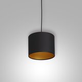  Luster na sajli ARDEN 1xE27/60W/230V preč. 18 cm crna/zlatna | Eponuda.com