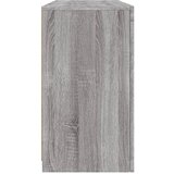  Komoda s LED svjetlima boja sivog hrasta 123x37x67 cm | shoptok.hr