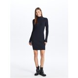 LC Waikiki High Collar Straight Long Sleeve Women's Dress | Shoptok.si