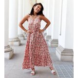 Gemre Pink floral dress Camnago Cene
