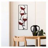Asir zidna dekoracija metalna vinske čaše 32x90 cm | ePonuda.com