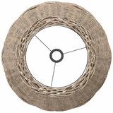  Sjenilo za stropnu svjetiljku smeđe Ø50x30 cm od pruća | shoptok.hr