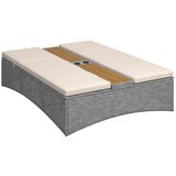 Bessagi Garden Vrtni Ležalnik Monero, Siva, Krem | Shoptok.si