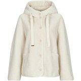 Guess Plašči AGNESE FAUX FUR Bela Cene