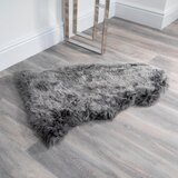 Native Natural Siva ovčja koža Sheep, 60 x 120 cm Slike