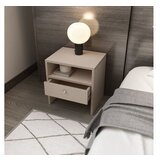 Hanah home noćni ormarić nova beige | ePonuda.com