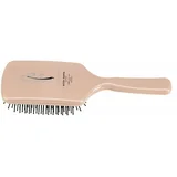 nude paddle brush – plastic – pom pins