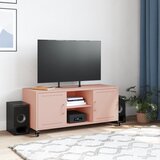 TV ormarić ružičasti 100,5 x 39 x 43,5 cm čelik | shoptok.hr
