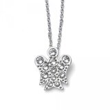 Oliver Weber ženski Angel Crystal Lančić Sa Swarovski Belim Kristalnim Priveskom