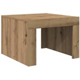  Kava Stol Umjetnički hrast 50 x 50 x 35 cm Konstruirano drvo | shoptok.hr