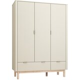 Pinio Kremno bela otroška garderobna omara 144x52 cm Miloo – Cene