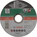 Bosch Rezna ploča 2609256321, Ravna, 115×1.6×22.23 mm, Inox, 10 komada | Eponuda.com