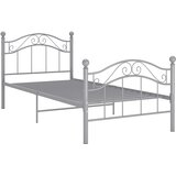  Okvir za krevet sivi metalni 100 x 200 cm | Eponuda.com