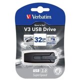 Verbatim MEMORIJA USB 32GB 3.0 STORE&APOS;N&APOS;GO V3 VERBATIM 49173 CRNA BLISTER | Shoptok.si