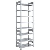 hofe Sestavljiv regal za dokumentacijo, pocinkan, višina regala 2700 mm, dvostransko, osnovni regal, ŠxG 750 x 600 mm | Shoptok.si