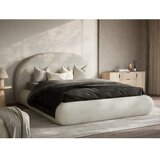 Maison de Rêve Krem tapecirani bračni krevet s prostorom za odlaganje s podnicom 140x200 cm Maumere – | shoptok.hr