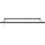 vidaXL Tenda na uvlačenje žuto-bijela 4 5x3 m od tkanine i aluminija | shoptok.hr